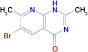 6-bromo-2,7-dimethyl-1H,4H-pyrido[2,3-d]pyrimidin-4-one