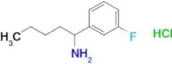 1-(3-Fluorophenyl)pentan-1-amine hydrochloride