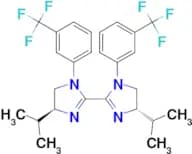(4S,4’S)-4,4′-Diisopropyl-1,1′-bis(3-(trifluoromethyl)phenyl)-4,4′,5,5′-tetrahydro-1H,1’H-2,2′-bii…