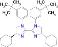 (4S,4’S)-1,1′-Bis(3-(tert-butyl)phenyl)-4,4′-dicyclohexyl-4,4′,5,5′-tetrahydro-1H,1’H-2,2′-biimida…