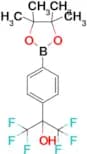 1,1,1,3,3,3-Hexafluoro-2-(4-(4,4,5,5-tetramethyl-1,3,2-dioxaborolan-2-yl)phenyl)propan-2-ol