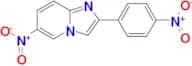 6-Nitro-2-(4-nitrophenyl)imidazo[1,2-a]pyridine
