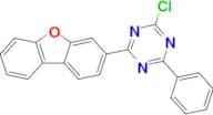 2-Chloro-4-(dibenzo[b,d]furan-3-yl)-6-phenyl-1,3,5-triazine