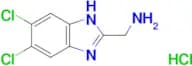 (5,6-Dichloro-1H-benzo[d]imidazol-2-yl)methanamine hydrochloride