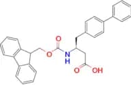 (S)-3-((((9H-Fluoren-9-yl)methoxy)carbonyl)amino)-4-([1,1′-biphenyl]-4-yl)butanoic acid