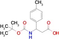 3-((tert-Butoxycarbonyl)amino)-3-(p-tolyl)propanoic acid