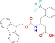 (R)-3-((((9H-Fluoren-9-yl)methoxy)carbonyl)amino)-4-(2-(trifluoromethyl)phenyl)butanoic acid
