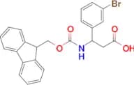 3-((((9H-Fluoren-9-yl)methoxy)carbonyl)amino)-3-(3-bromophenyl)propanoic acid