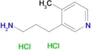3-(4-Methylpyridin-3-yl)propan-1-amine dihydrochloride