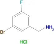 (3-Bromo-5-fluorophenyl)methanamine hydrochloride