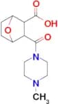 3-(4-Methylpiperazine-1-carbonyl)-7-oxabicyclo[2.2.1]Heptane-2-carboxylic acid