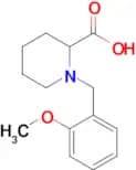1-(2-Methoxybenzyl)piperidine-2-carboxylic acid