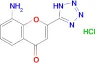 8-amino-2-(1H-1,2,3,4-tetrazol-5-yl)-4H-chromen-4-one hydrochloride