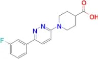 1-(6-(3-Fluorophenyl)pyridazin-3-yl)piperidine-4-carboxylic acid
