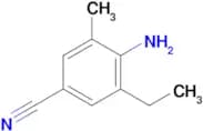 4-Amino-3-ethyl-5-methylbenzonitrile