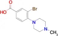 3-Bromo-4-(4-methylpiperazin-1-yl)benzoic acid