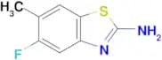 5-Fluoro-6-methylbenzo[d]thiazol-2-amine