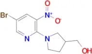 (1-(5-Bromo-3-nitropyridin-2-yl)pyrrolidin-3-yl)methanol