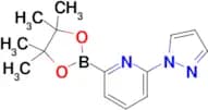 2-(1H-pyrazol-1-yl)-6-(4,4,5,5-tetramethyl-1,3,2-dioxaborolan-2-yl)pyridine