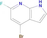 4-Bromo-6-fluoro-1H-pyrrolo[2,3-b]pyridine