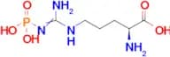 (2S)-2-amino-5-(N”-phosphonocarbamimidamido)pentanoic acid