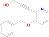 3-(3-(Benzyloxy)pyridin-2-yl)prop-2-yn-1-ol