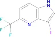 3-Iodo-5-(trifluoromethyl)-1H-pyrrolo[3,2-b]pyridine