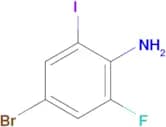 4-Bromo-2-fluoro-6-iodoaniline