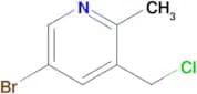 5-Bromo-3-(chloromethyl)-2-methylpyridine
