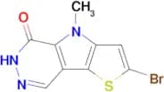 2-Bromo-4-methyl-4,6-dihydro-5H-thieno[2′,3′:4,5]pyrrolo[2,3-d]pyridazin-5-one