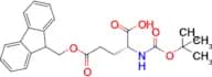 (R)-5-((9H-fluoren-9-yl)methoxy)-2-((tert-butoxycarbonyl)amino)-5-oxopentanoic acid