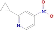 2-Cyclopropyl-4-nitropyridine