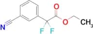 Ethyl 2-(3-cyanophenyl)-2,2-difluoroacetate