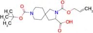 2-((Allyloxy)carbonyl)-8-(tert-butoxycarbonyl)-2,8-diazaspiro[4.5]Decane-3-carboxylic acid