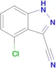4-Chloro-1H-indazole-3-carbonitrile