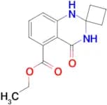 Ethyl 4'-oxo-3',4'-dihydro-1'H-spiro[cyclobutane-1,2'-quinazoline]-5'-carboxylate