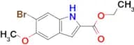 Ethyl 6-bromo-5-methoxy-1H-indole-2-carboxylate