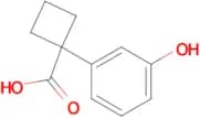 1-(3-Hydroxyphenyl)cyclobutane-1-carboxylic acid