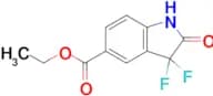 Ethyl 3,3-difluoro-2-oxoindoline-5-carboxylate