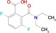 2-(Diethylcarbamoyl)-3,6-difluorobenzoic acid