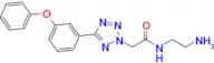 N-(2-aminoethyl)-2-(5-(3-phenoxyphenyl)-2H-tetrazol-2-yl)acetamide