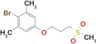 2-Bromo-1,3-dimethyl-5-(3-(methylsulfonyl)propoxy)benzene