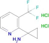 1-(3-(Trifluoromethyl)pyridin-2-yl)cyclopropan-1-amine dihydrochloride