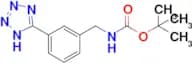 tert-butyl N-{[3-(1H-1,2,3,4-tetrazol-5-yl)phenyl]methyl}carbamate