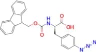 1-{4-[(2R)-2-carboxy-2-({[(9H-fluoren-9-yl)methoxy]carbonyl}amino)ethyl]phenyl}triaz-2-yn-2-ium-1-…