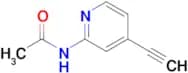 N-(4-ethynylpyridin-2-yl)acetamide