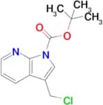 Tert-butyl 3-(chloromethyl)-1H-pyrrolo[2,3-b]pyridine-1-carboxylate