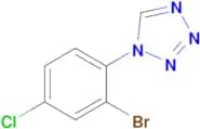 1-(2-Bromo-4-chlorophenyl)-1H-tetrazole
