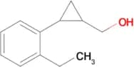 (2-(2-Ethylphenyl)cyclopropyl)methanol