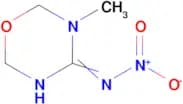 3-methyl-N-nitro-1,3,5-oxadiazinan-4-imine